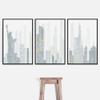 SIGNWIN 3 Piece Framed Canvas Wall Art New York City Statue of Liberty Buildings Canvas Prints Home Artwork Decoration for Living Room,Bedroom - 16"x24"x3 Panels view 2