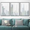 SIGNWIN 3 Piece Framed Canvas Wall Art New York City Statue of Liberty Buildings Canvas Prints Home Artwork Decoration for Living Room,Bedroom - 16"x24"x3 Panels view 3