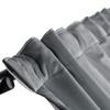 Drapifytex Set of 2 Solid Velvet Room Darkening Curtains Back Tab Rod Pocket Natural Gray 50W x 63L Inch view 3