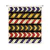 OERJU 72x84inch Colorful Stripe Shower Curtain Arrows Short Slash Horizontal Streak Modern Exaggeration Art Waterproof Bathroom Polyester Shower Curtain for Bathtub Showers Durable with Hooks view 1