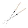 Stainless Steel Chopsticks Reusable Chop Sticks Extra Long 28.3 cm/ 11.1 Inch Cooking Chopsticks MetalSushi Japanese Chopsticks Dishwasher Safe (S) view 1