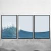SIGNWIN 3 Piece Framed Canvas Wall Art Fog Canvas Prints Home Artwork Decoration for Living Room,Bedroom - 16"x24"x3 Panels view 4