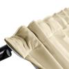 Drapifytex Set of 2 Solid Velvet Room Darkening Curtains Back Tab Rod Pocket Cream 50W x 63L Inch view 3