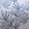 3 Piece Tropical All Season White Blue Floral Quilt Set, Beautiful Leaf Flowers Pattern Soft Cozy Feel Lightweight Nautical Coastal Bedding, Reversible Ogee Stitched Design Cotton Bedding Sets Queen view 4