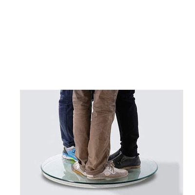Large Lazy Susan for Dining Table Kitchen Glass Turntable with Aluminum Alloy Bearing, Smooth Swivel, Diameter 20inch / 23.5inch / 27.5inch / 31.5inch / 35inch / 39inch / 47inch