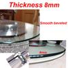 20inch-47inch Lazy Susan Turntable with Aluminum Alloy Bearing, Large tempered glass rotating Tray for Kitchen dining table, Smooth/Silent/Durable view 4