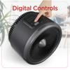 BLACK+DECKER Space Heater 1500W, Flameless Portable Heater with Overheat Protection view 2