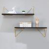 Floating Shelves Wall Mounted, Set of 2, Display Ledge, Storage Rack for Room/Kitchen/Office view 2