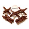 NESSASTORES - Carved Tripod Wood Stand Holder 4" #JC-045 (100 pcs) view 1