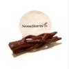 NESSASTORES - Carved Tripod Wood Stand Holder 4" #JC-045 (100 pcs) view 3