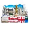 3D Batumi Georgia Fridge Magnet Souvenir Gift Home Kitchen Refrigerator Decoration Magnetic Sticker Collection view 1