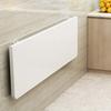 Wall-Mounted Table Wall Desk, Drop-Leaf Computer Table, Folding Heavy Duty Shelf Bracket Bench Table, Kitchen Dining Desk, for Office/Laundry Room view 1