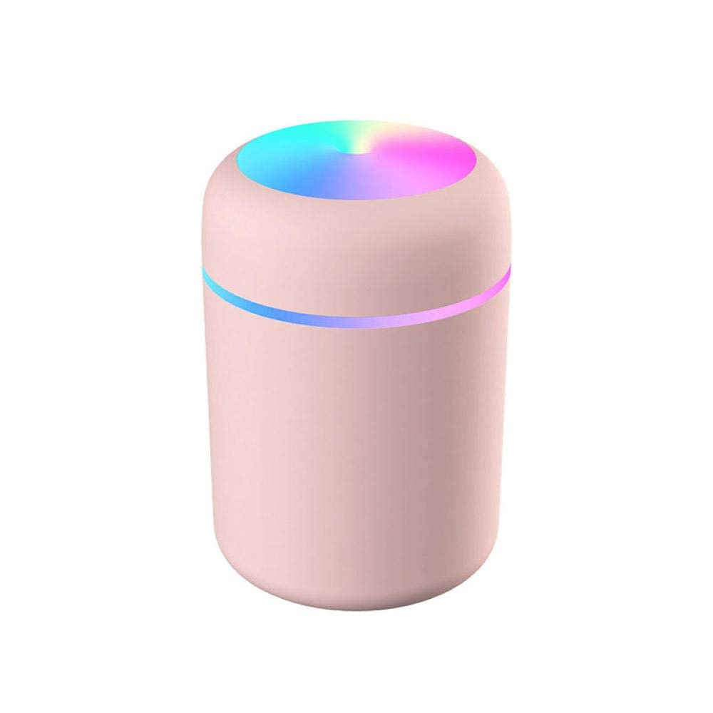 For Bedroom Home Mist Humidifiers For Portable Car Humidifier Household Mini Usb Purifying Air Humidifier Moisturizing Aromatherapy Spray Humidifier-Pink