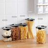 Airtight Food Storage Container Kitchen Pantry Organization Ideal for Flour Sugar Cereal & More BPA Free Plastic Caniste view 4