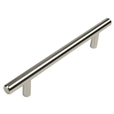 PJS Hardware H698-128SS Stainless Steel Euro Style Bar Pullthe Best!