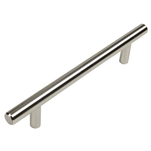 PJS Hardware H698-128SS Stainless Steel Euro Style Bar Pullthe Best!