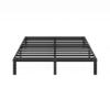 COMASACH 14 Inch Bed Frames Queen Size 2000 lbs Heavy Duty Platform with Sturdy Metal Slats, No Box Spring Needed, Easy Assembly, Under Bed Storage, Noise-Free, Non-Slip view 1