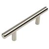 PJS Hardware H698-030SS Stainless Steel Euro Style Bar Pullthe Best! view 1