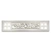PJS Hardware Satin Nickel Cabinet Hardware Knob Backplates 0552SNthe Best! view 1