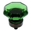 PJS Hardware 5268ORB-EM Oil Rubbed Bronze & Emerald Glass Cabinet Knobthe Best! view 1