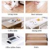 HYCH-Chair Mat For Hard Floors, Round Plastic Carpet Non-slip Household Hardwood Floor Protection High temperature resistancePVCTransparent pad,1.5mm,70cm view 3