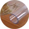 HYCH-Chair Mat For Hard Floors, Round Plastic Carpet Non-slip Household Hardwood Floor Protection High temperature resistancePVCTransparent pad,1.5mm,70cm view 4
