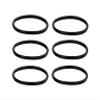 (6) Belts Fit for Eureka Type RD Vacuum Cleaner Belts 52100C Fits All w/Round Belt view 1