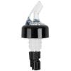 (12-PCS-5/8 Ounce) Black Automatic Measure Pourer Drinks Wine Cocktail Dispenser Portion Control Bar Tools Measured Quick Shot Spirit Liquor Pourers Stopper with Collar view 1