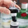 (12-PCS-5/8 Ounce) Black Automatic Measure Pourer Drinks Wine Cocktail Dispenser Portion Control Bar Tools Measured Quick Shot Spirit Liquor Pourers Stopper with Collar view 4