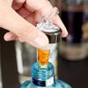(12-PCS-1-1/2 Ounce) Yellow Automatic Measure Pourer Drinks Wine Cocktail Dispenser Portion Control Bar Tools Measured Quick Shot Spirit Liquor Pourers Stopper with Collar view 4
