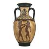 Fisherman and Boxer Fresco Akrotiri Vase Ancient Greek Pottery Ceramic view 1