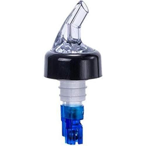 (12-PCS-7/8 Ounce) Blue Automatic Measure Pourer Drinks Wine Cocktail Dispenser Home Portion Control Bar Tools Measured Quick Shot Spirit Liquor Pourers Stopper with Collar