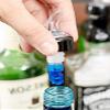 (12-PCS-7/8 Ounce) Blue Automatic Measure Pourer Drinks Wine Cocktail Dispenser Home Portion Control Bar Tools Measured Quick Shot Spirit Liquor Pourers Stopper with Collar view 4