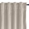 Drapifytex Set of 2 Solid Velvet Room Darkening Curtains Back Tab Rod Pocket Cashmere 50W x 63L Inch view 2