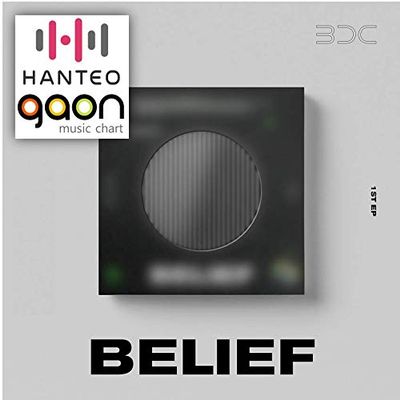 BDC - The Intersection : Belief [ Moon ver.] (1st Album) [Pre Order] CD+Photobook+Folded Poster+Others with Tracking, Extra Decorative Stickers, Photocards