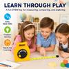 Kids Tape Measure Toy - Retractable Measuring Tape for Children, Body Measurement & Pretend Construction Play, Easy-Read Educational STEM Toy Gift for Boys Girls 3+ view 2