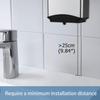 AIKE Automatic Soap Dispenser Commercial Wall Mounted Liquid Dispenser Polished Stainless Steel Finish 1100ml Large Capacity view 4