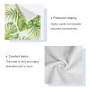 ALAZA Towel Bathroom Sets Tropical Green Palm Leaves on White Towel Set of 3 Soft Highly Absorbent Towels 1 Bath Towel 1 Hand Towel 1 Washcloth for Kitchen Beach Gym Spa Decorative view 4