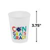 Fun Express Bright Congrats Grad Plastic Cups - 50 Ct. view 2