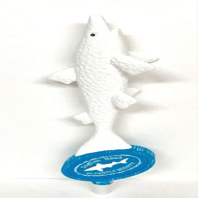 Dogfish Head Slightly Mighty White Shark Tap Handle | 11.5" Tall | New