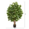 4ft. Super Deluxe Artificial Ficus Tree view 2