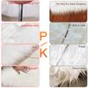 31Inch Christmas Tree Skirt Plush Tree Ornaments Xmas Holiday Tree Decoration for Christmas Home Party Decor view 3