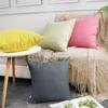 4-Pack 100% Cotton Comfortable Solid Decorative Throw Pillow Case Square Cushion Cover Pillowcase Sublimation Blank Pillow Covers(Cover Only,No Insert) (26x26 inch/ 66x66cm, Dark Grey) view 3