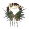 Wreaths LIU- Front Door Welcome 14 Inch Purple Lavender for Home Farmhouse Office Studio Decoration view 1