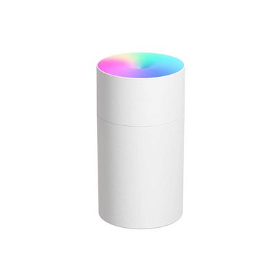For Bedroom Home Mist Humidifiers For Car Usb Humidifier Colorful Night Light Office Home Air Humidifier-White