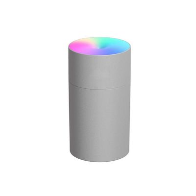 For Bedroom Home Mist Humidifiers For Car Usb Humidifier Colorful Night Light Office Home Air Humidifier-Gray