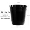 BINO Metal Waste Basket for Home, Office, Bathroom, Dorm, Kitchen and More | Trash Can Bin for Bedroom | Desk Trash Can | Home Essentials view 2