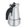 100ml Stovetop Espresso Maker, Stainless Steel Moka Pot Italian Coffee Maker for Home Camping Travel view 3