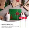 BESPORTBLE 100pcs Artificial Red Holly Berries Christmas Fake Berries Decoration DIY Crafts Holly Berry Fruit Picks Cranberry Ornaments with Stems for Christmas Wreath Making Party Home (5010MM) view 4