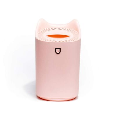 For Bedroom Home Mist Humidifiers For Double Nozzle Humidifier Usb Large Capacity Household Silent Bedroom Humidifier Office Empty Sprayer-Pink